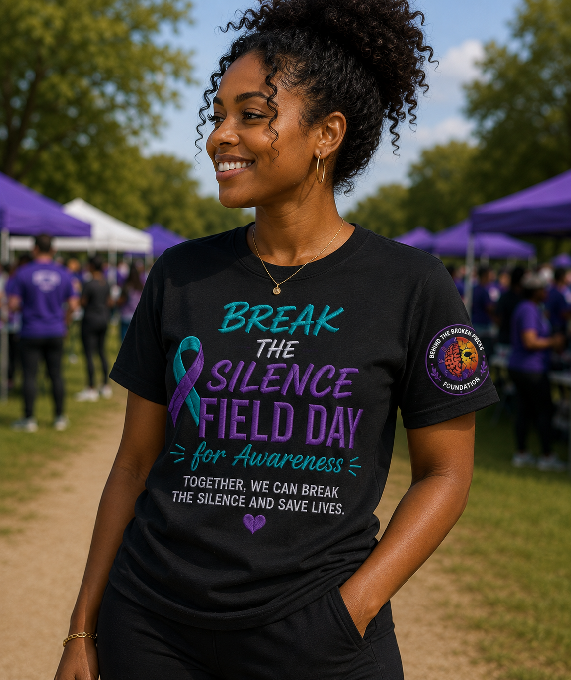 Break the Silence Field Day for Awareness Tee