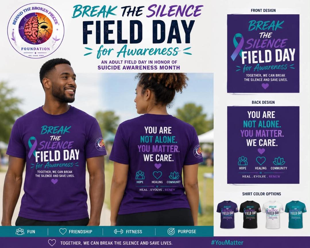 Break the Silence Field Day for Awareness Tee