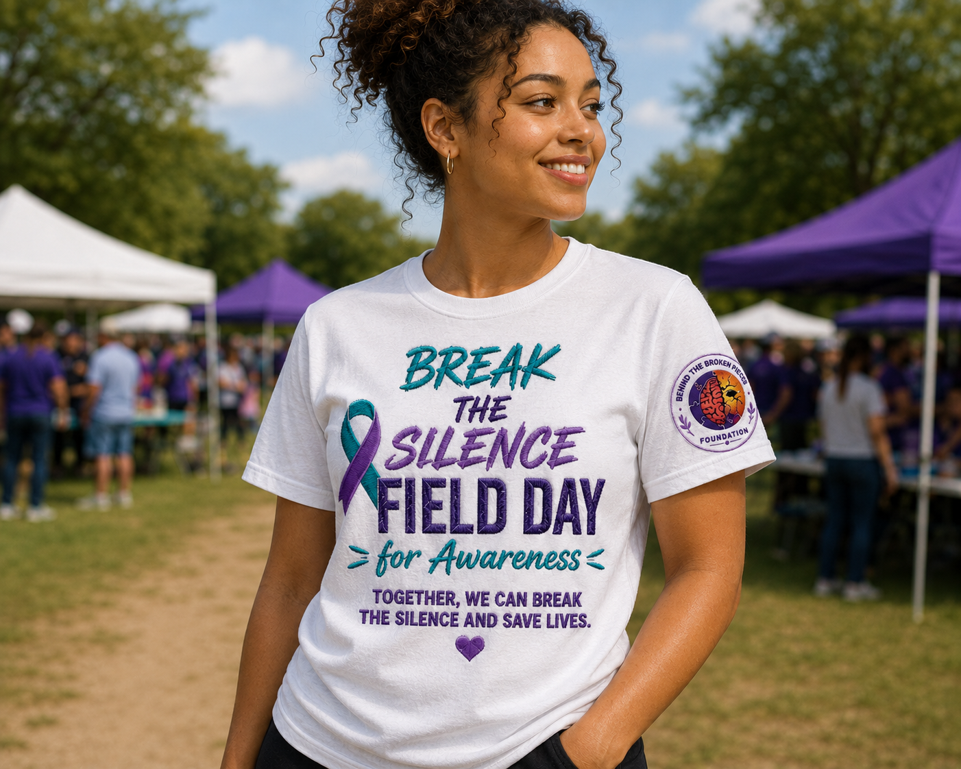 Break the Silence Field Day for Awareness Tee