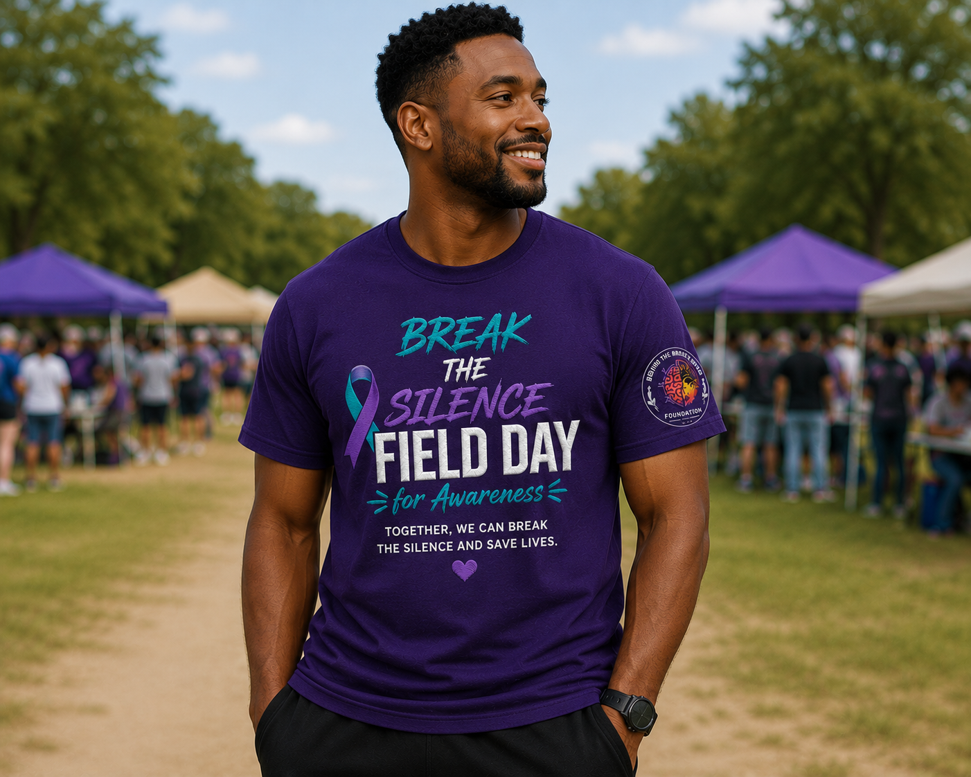 Break the Silence Field Day for Awareness Tee