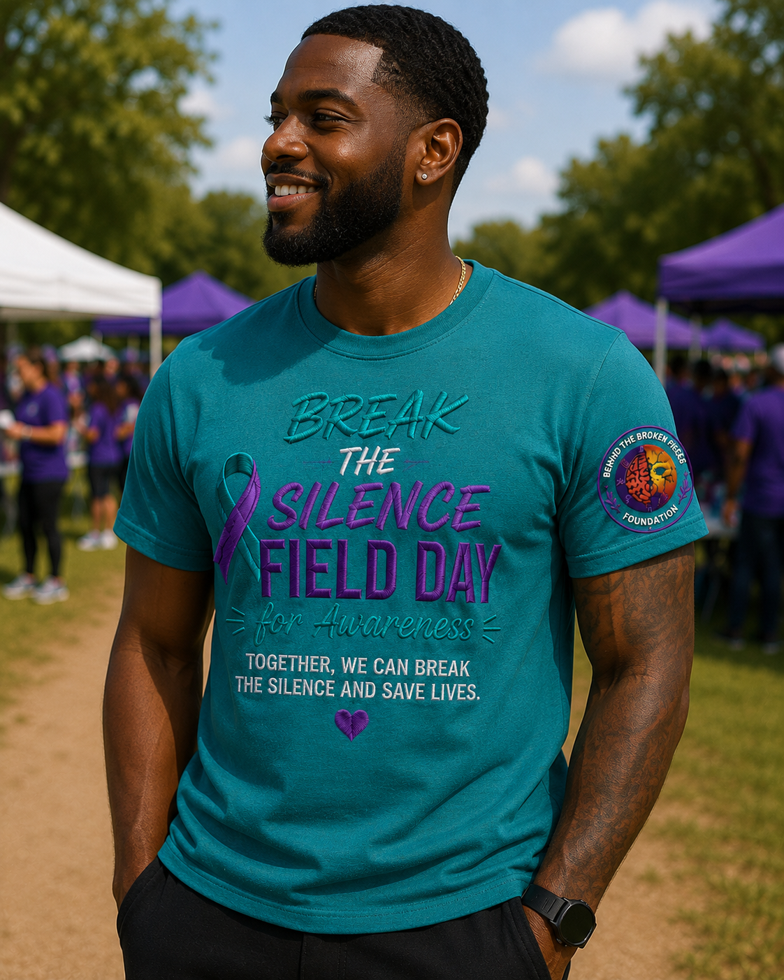 Break the Silence Field Day for Awareness Tee